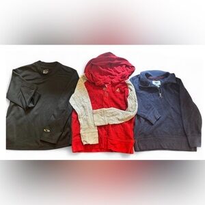 2T–3T Boys Clothing Bundle – Old Navy, Baby Gap & Champion (3 Set Jacket & Tops)